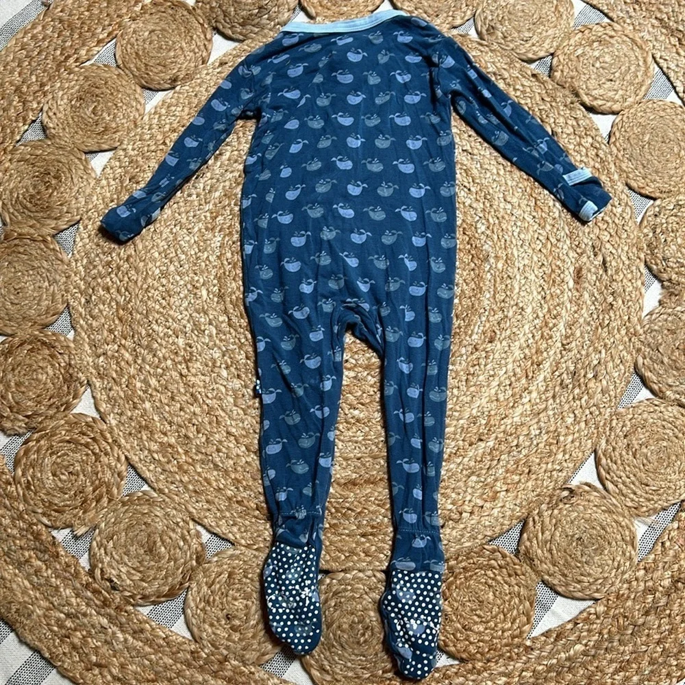 Kickee Pants Bamboo Zip Front Jumpsuit. 6-12mo ** read**